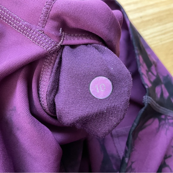 Lululemon Wunder Under Hi Rise Shibori Pant Size 10 - Picture 6 of 7
